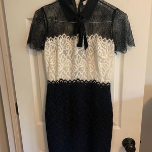 Stunning Black and White Sandro